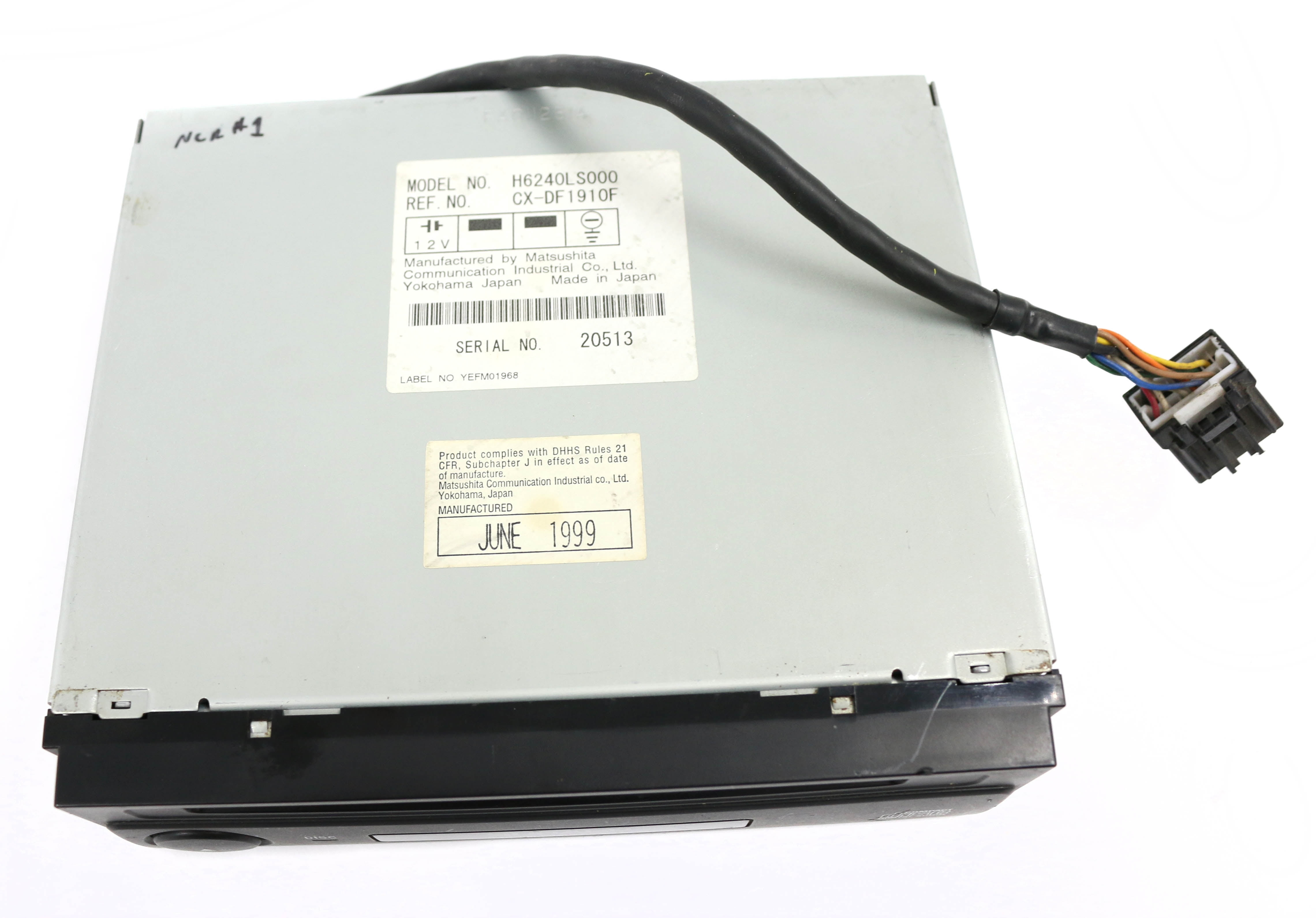 Restored 2000-2003 OEM Subaru Forester Legacy Compact Disc Player H6240LS000 (Refurbished)