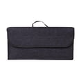 thumbnail image 4 of Large Car Storage Bag, 50x17x23cm Waterproof Organizer for Trunk, Gray/Black Auto Accessory, 4 of 7