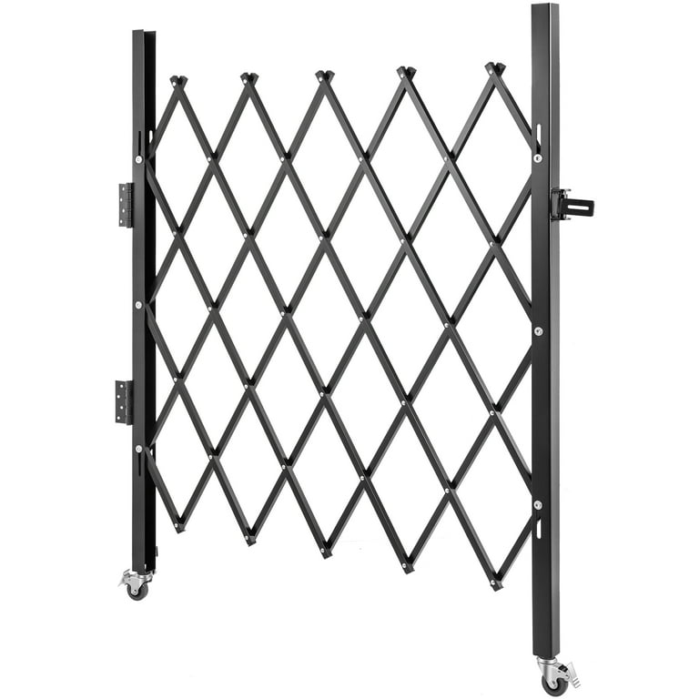 Accordian top security gate
