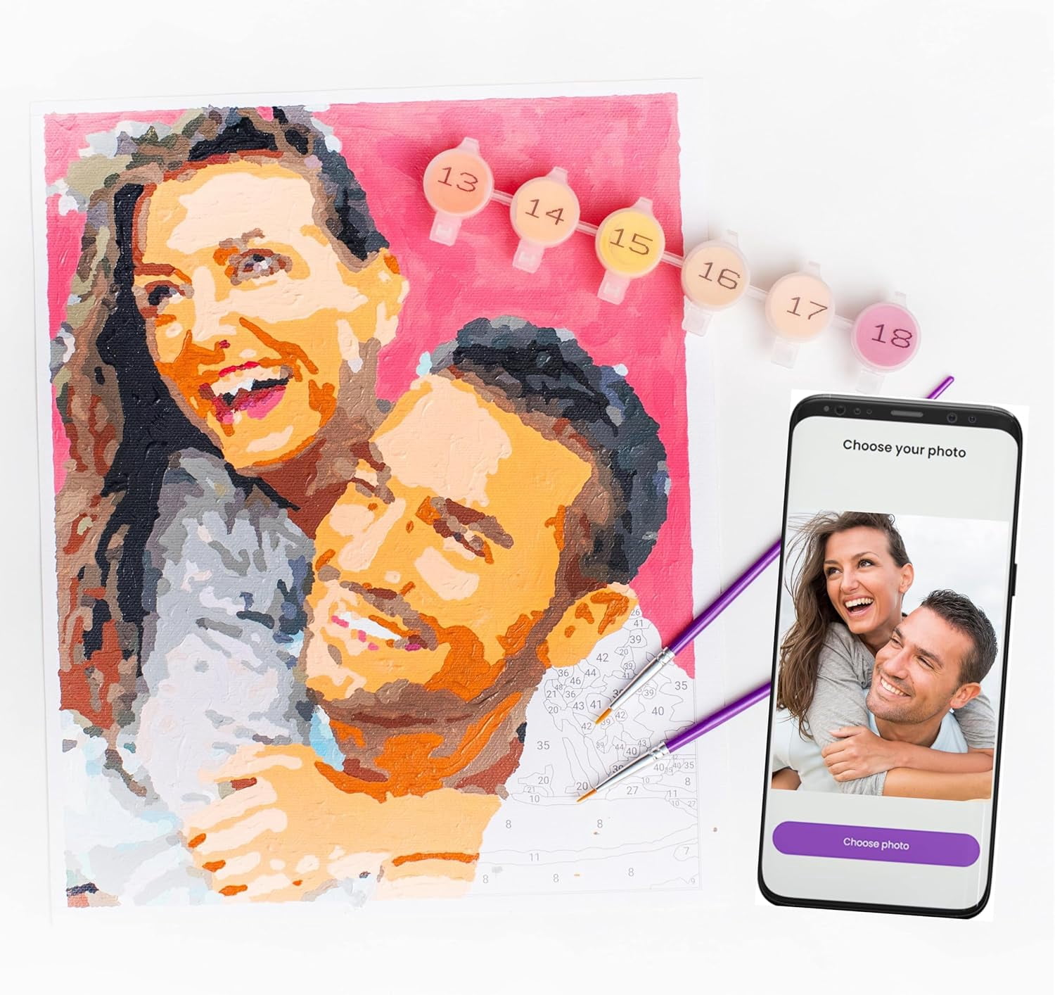 Paint Your Photo Portraits Edition, 48 paints