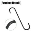 thumbnail image 4 of Unique Bargains 2pcs S Shape Brake Caliper Hangers Brake Caliper Hooks for Vehicle Tool Use Black, 4 of 6