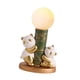 thumbnail image 4 of Lámpara de noche de panda para habitación infantil, ideal para la repisa de la chimenea. Panda dorado, 4 of 9