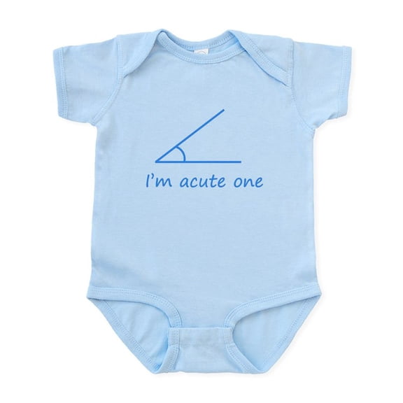CafePress - Im Acute One Body Suit - Baby Light Bodysuit, Size Newborn - 24 Months