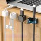 thumbnail image 3 of Organizador de cables magnético: ideal para escritorio y hogar, soporte multiusos para cables de carga de teléfono, bolígrafos y cepillos de dientes. Adhesivo resistente, no deja marcas, almacenamient, 3 of 5