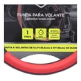 thumbnail image 4 of Funda para Volante Auto Drive Piel Sintética Rojo, 4 of 4