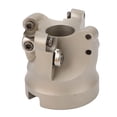 thumbnail image 1 of Face Mill, 4 Flute CNC Milling Cutter Strong Rigidity Coated 40cr High Efficiency  for Metal Processing, 1 of 8