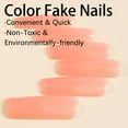 thumbnail image 3 of Fake Nails Wear Water Pipe Solid Color Patch, 3 of 5