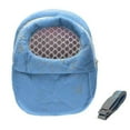 thumbnail image 5 of Small Pet Backpack Rabbit Cage Hamster Chinchilla Portable Travel Warm Cute Bags Cages Guinea Pig Carry Pouch Breathable Bag, 5 of 5