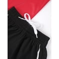 thumbnail image 5 of LiiYii Kids Boys Jerseys Shirts and Shorts Set Basketball Football Athletic Sportswear Red 4XS, 5 of 7