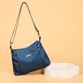 thumbnail image 1 of Bolso de hombro de nailon para mujer, de mano para mujer, cruzado con cremallera de gran capacidad, 1 of 5
