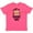 Retro Heather Pink, variant on Inktastic Monkey I Love Hanging out with My Gigi Youth T-Shirt