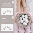 thumbnail image 2 of Miangastore Classroom Activities Toy White Plastic 20Pcs 3.1x2.4in, 2 of 9