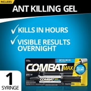 Combat Max Ant Killing Gel, Indoor and Outdoor Use, (1 Syringe)