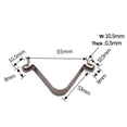 thumbnail image 3 of 100Pcs Spring Clip Locking Tube Pin Push Clip for Tent Pole for Kayak Paddle 8mm, 3 of 9