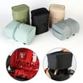 thumbnail image 5 of Travel Storage Case Ins Style Multi-Functional Makeup Pouch Handbag Cylinder Cosmetic Bag Toiletry Bag PINK, 5 of 8