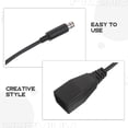 thumbnail image 3 of BESTYASH 2Ud Cable Convertidor De Alimentación Para Consola Con Operación Fácil Y Durabilidad En Color Negro, 3 of 7