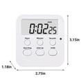 thumbnail image 3 of HOARBOEG Timer Self-Discipline Timer Kitchen Reminder Can Mute Learning Beauty Countdown With Flashing Light Electronic Alarm Clock Clearance Sale Holiday Gifts, 3 of 7