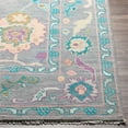 thumbnail image 6 of Surya Ushak USK-2300 72x108" Rectangle Traditional Wool Rug in Gray/Teal, 6 of 8