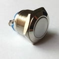 thumbnail image 3 of LOVIVER 4x16mm Waterproof Self-reset Doorbell Push Button Switch Contact-1 Pack 4 Pcs, 3 of 5