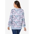 thumbnail image 2 of Woman Within Plus Size Printed Sweatshirt, 2 of 4