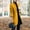 Yellow, variant on (clearance)IDALL Light Jackets for Wome Jackets for Women Artificial Wool Coat Trench Jacket Warm Soft Coat Long Overcoat Button Solid Coat Winter Jackets Plus Size Outerwear Navy L