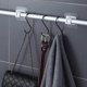 thumbnail image 2 of 4 Pack Self Adhesive Adjustable Curtain Rod Holder Clamp Hooks Rod Bracket, 2 of 3