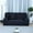 Dark Blue, variant on Unique Bargains 1-Piece Modern Solid Stretch Sofa Slipcover, Black