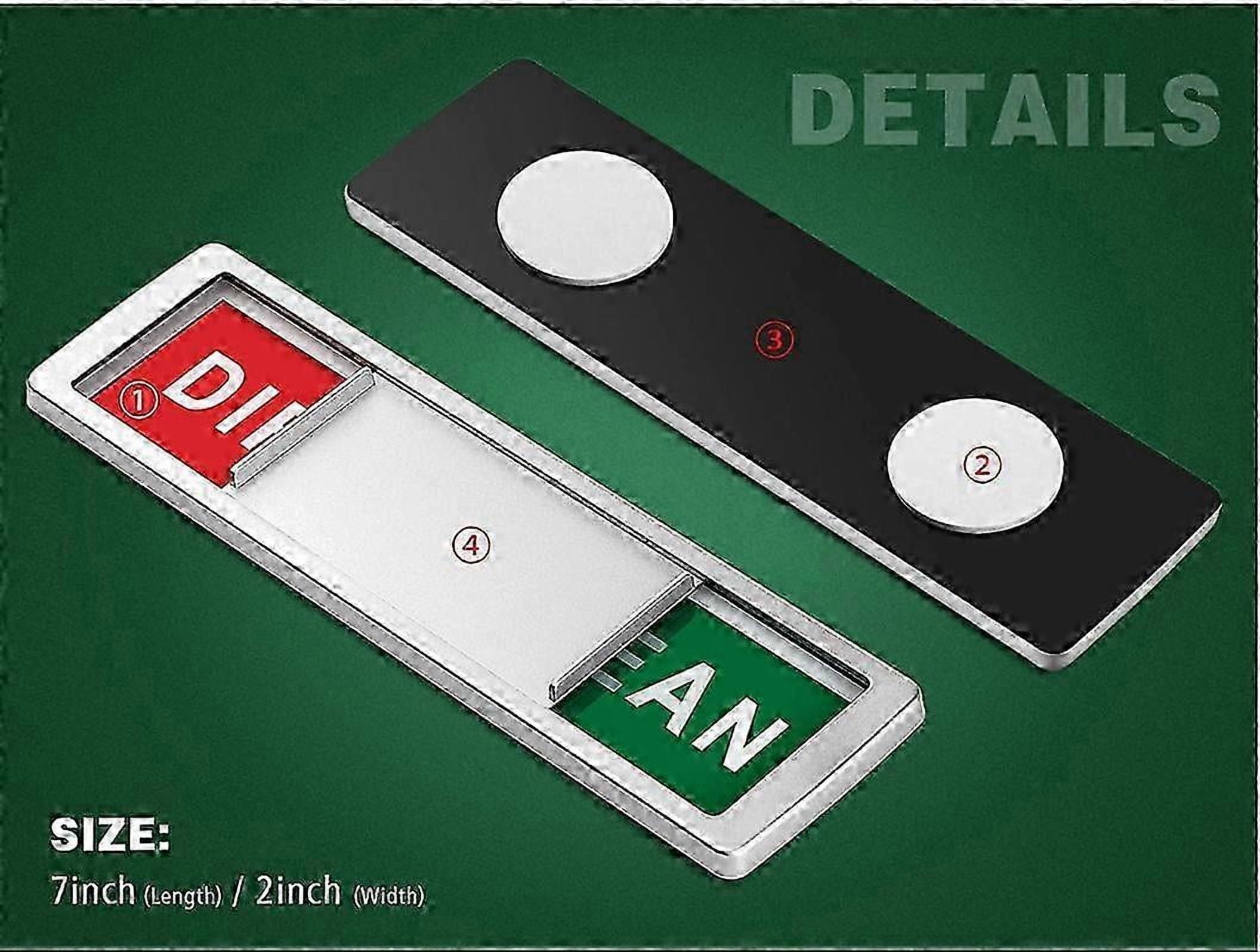 Dishwasher sign for easy clean dirty indication with strong magnet