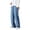 Blue@GC@, variant on Men's Baggy Sweatpants Wide Leg Silk Sweat Pants for Men Trendy Elastic Waist Solid Soft Casual Joggers Pant With Pockets