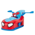 thumbnail image 5 of MARVEL Spidey and His Amazing Friends Spidey Team Split Racer - 8.5-Inch Three-in-One Vehicle with Web Darts, Sound Effects, and Phrases, 5 of 5