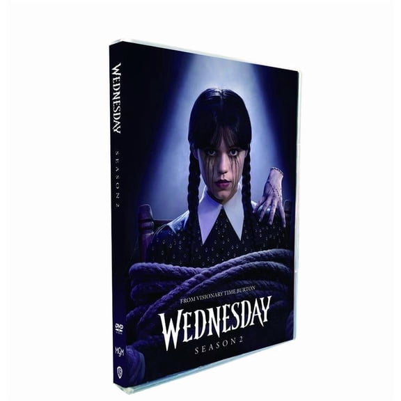 Wednesday: Season 2 (2025) - New & Sealed 3-Disc DVD Set