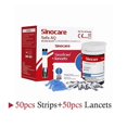 thumbnail image 2 of 50 pcs Blood Glucose Test Strips & 50 pcs Lancets for Safe AQ Smart and Safe AQ Voice, 2 of 5