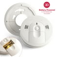 thumbnail image 4 of Kidde Battery Operated Smoke & Carbon Monoxide Detector with LED Light & Voice Alert, 4 of 9