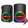 thumbnail image 1 of 2 Bafle profesional recargable 8" 7,200 W PMPO micrófono MSA7908MX, 1 of 2
