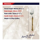 Spear & Jackson Stainless Steel Hand Weed Fork, Durable Gardening Tool for Efficient Weeding and Soil Aeration