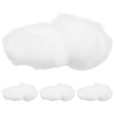 

4pcs Simulated Cotton Clouds Pendants Wedding Home Hanging Ornaments Home Pendants