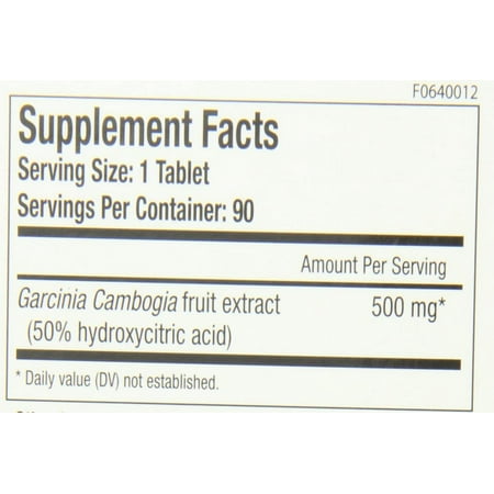 DietWorks Healthy Weight Management Garcinia Cambogia Tablets 90 ea (Pack of 3)