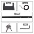 thumbnail image 6 of CROSSDESIGN Roof Rack Side Access Ladder Fit for Land Rover Defender 90 or 110 2022 Black, 6 of 10