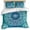 Blue, variant on 3 Piece Black Boho Duvet Cover Set Queen Size,Microfiber Comforter/Quilt Cover with Corner Ties and 2 Pillowcases,Retro Farmhouse Neutral Abstract Geometric All Season Bedding with Zipper Closure