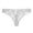 A-White1414, variant on SONXAHE Women's Rhinestone Lace Thong Underwear Scalloped Edge Light Holiday Night Intimates