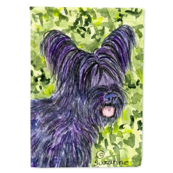 Caroline's Treasures SS8718-FLAG-PARENT Skye Terrier Flag, , multicolor
