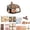 Black - 23X7.5X13.5cm, variant on Cute Capybara Pencil Case Capybara College Supplies Large Capacity Wide Opening Mouth Pencil Pouch with Cute Pins Sticker Pendant Cute Stationery