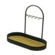thumbnail image 2 of Organizador de encimera de baño, bandeja de tocador de baño, estante de almacenamiento de cosméticos versátil con ganchos para cocina, perfumes y Negro, 2 of 8