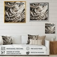 thumbnail image 4 of Designart "Geometric Illusions III" Modern Geometric Canvas Wall Art, 4 of 5