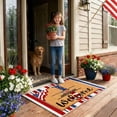 thumbnail image 5 of 250th Anniversary 1776-2026 Independence Day Welcome Doormat,Monogrammed Initial Surname Door Mat,American Flag Patriotic Outdoor Rug W, 5 of 5