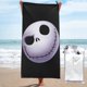 thumbnail image 1 of Toallas de playa con estampado de Jack Skellington, toallas de baño absorbentes y ligeras de secado rápido, toalla de baño de microfibra ultra suave para viajes, playa, gimnasio, camping, yoga,, 1 of 8