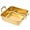 Golden, variant on ABCISI Nonstick Stainless Steel Square Baking Pan, 15cm Double Handle Snack Pan, DIY Cake Tray Mousse Cake Case for Kitchen, Gatherings, Parties, Gold