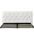 thumbnail image 2 of DHP Dakota Upholstered Platform Bed, Queen, 2 of 8