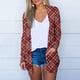 thumbnail image 2 of Cárdigan de Navidad Para Mujer, Tops Con Bolsillos A La Moda, Camiseta de Manga Larga, Abrigo Holgado Con Frente Abierto de Otoño, Blusa Estampada Odeerbi  ODB195776, 2 of 6