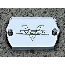 Yamaha V-Star VStar 650 950 1100 1300 Classic Silverado Custom CHROME FLUID CAP